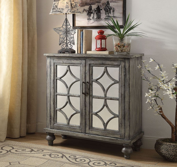 Velika - Accent Table - Weathered Gray