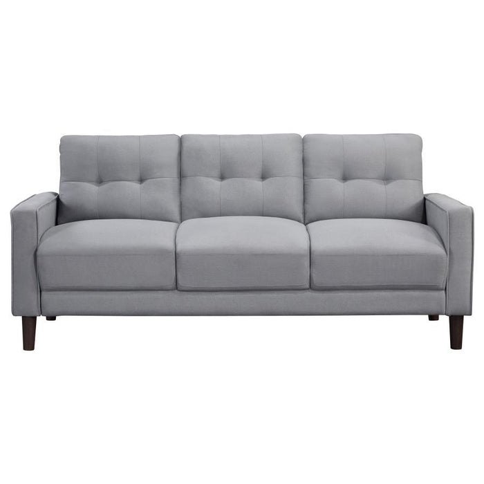 Bowen - Upholstered Track Arms Tufted Sofa Set