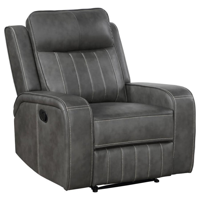 Raelynn - Upholstered Recliner Chair - Grey