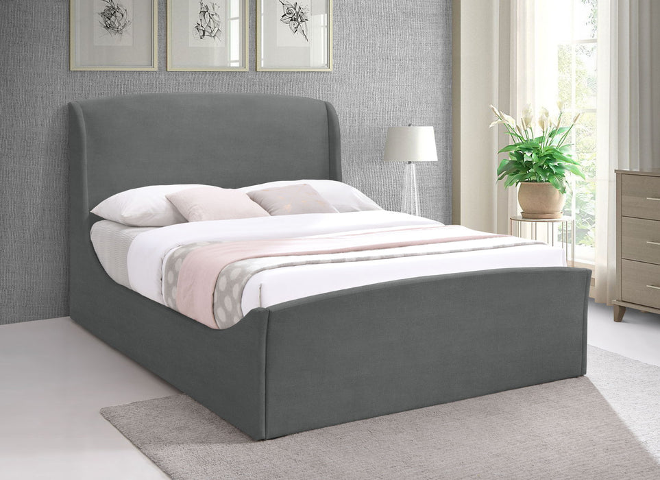 Tess - Bed - Gray - Queen