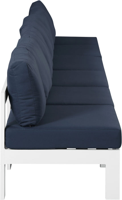 Nizuc - Outdoor Patio Modular Sofa Armless - Navy