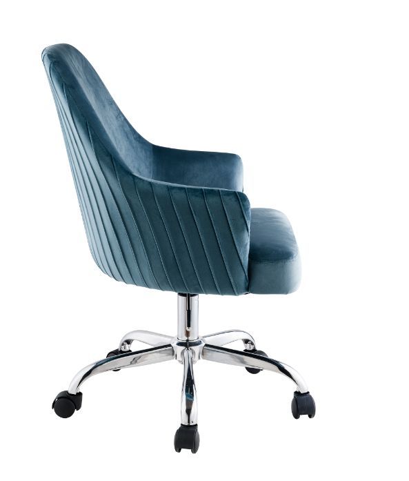 Vorope - Office Chair - Blue Velvet