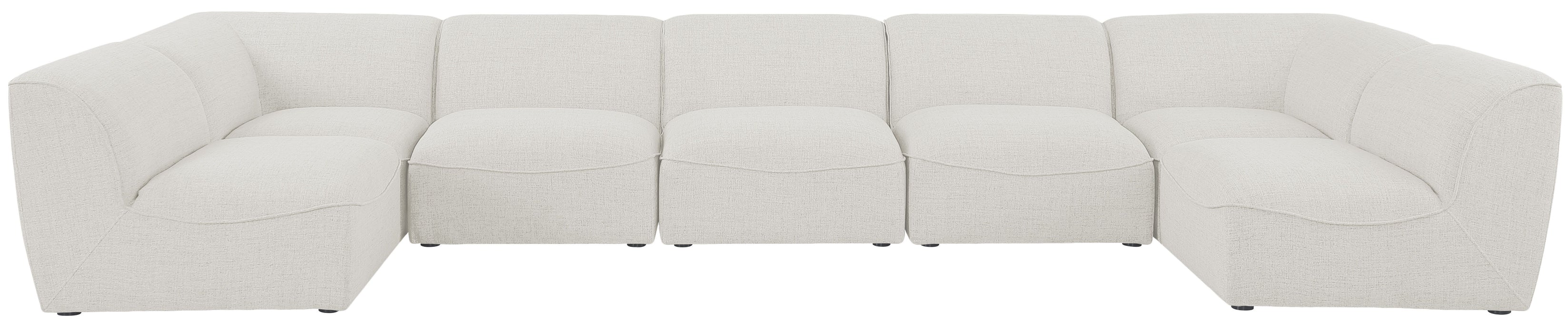 Miramar - Modular Sectional 7 Piece - Cream