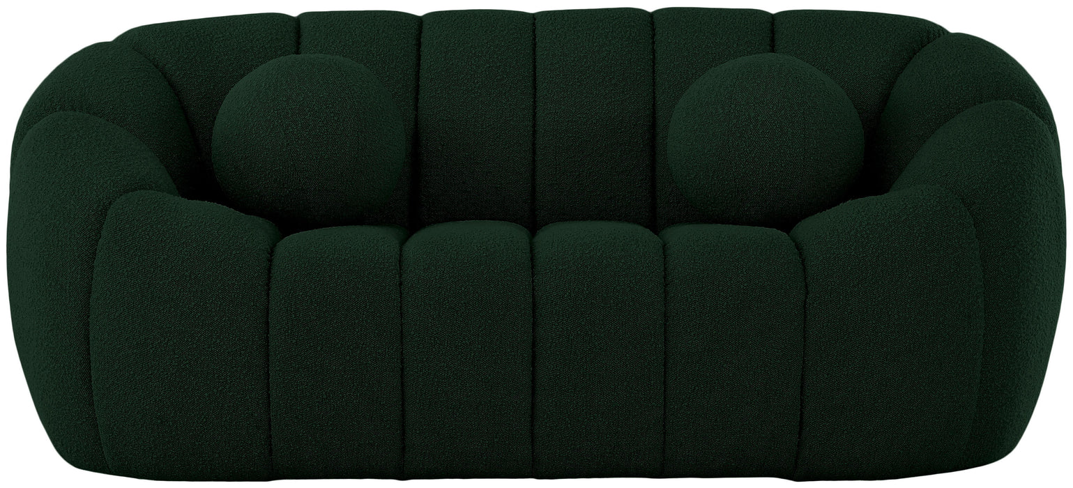 Elijah - Boucle Fabric Loveseat