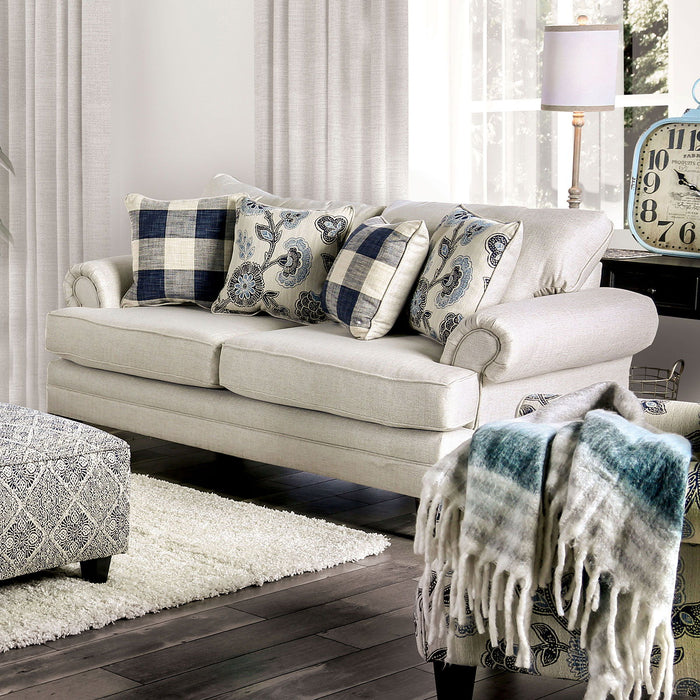 Nash - Loveseat - Ivory