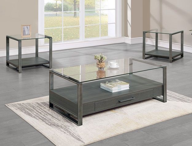 Mardo - End Table - Gray