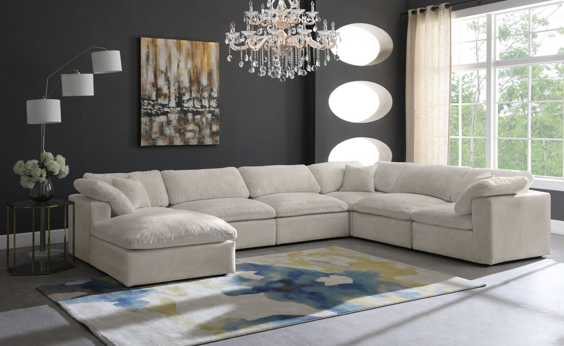 Cozy - Modular Sectional Cloud 7 Piece - Beige