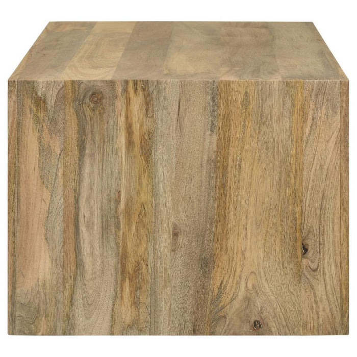 Benton - Rectangular Solid Wood Coffee Table - Natural