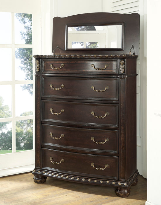 Monte Carlo - Lift Top Chest - Dark Brown