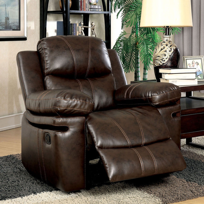 Listowel - Recliner - Brown