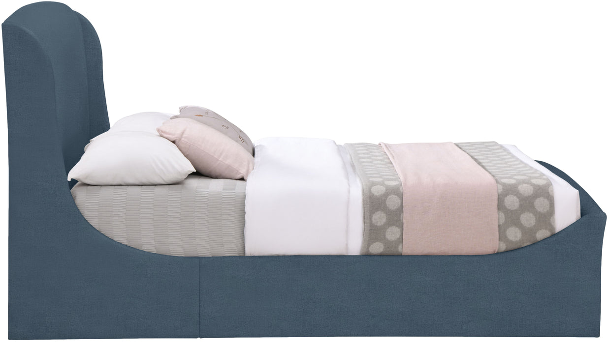 Tess - Queen Bed - Blue