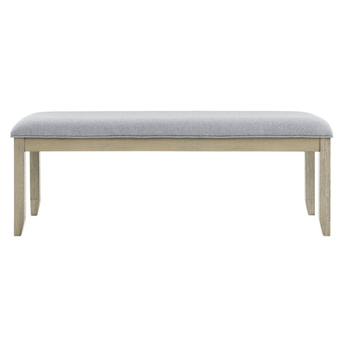 Carena - Upholstered Top Bench - Brown