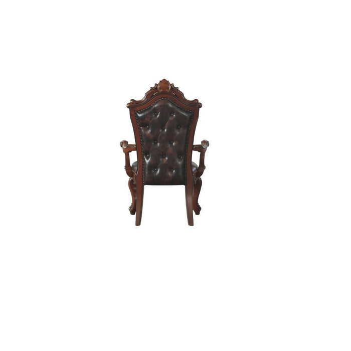 Picardy - Chair (Set of 2) - Cherry Oak & PU