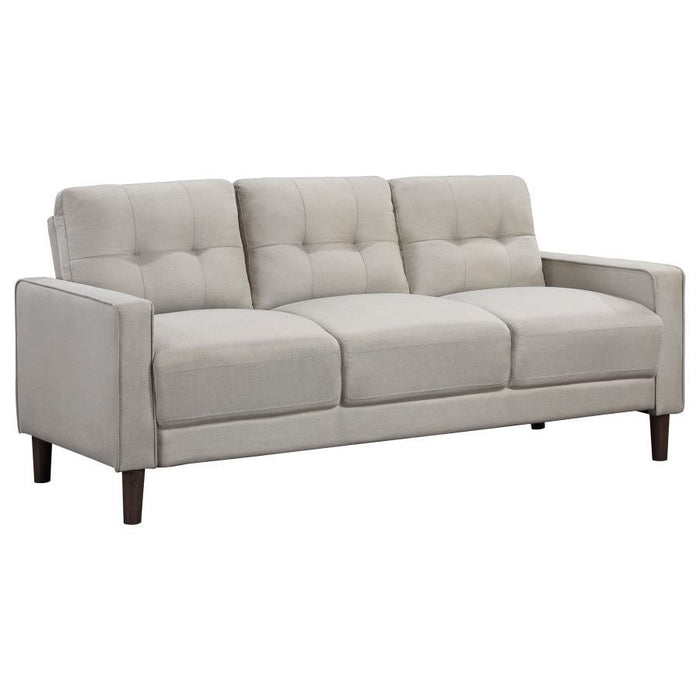 Bowen - Upholstered Track Arms Tufted Sofa Set