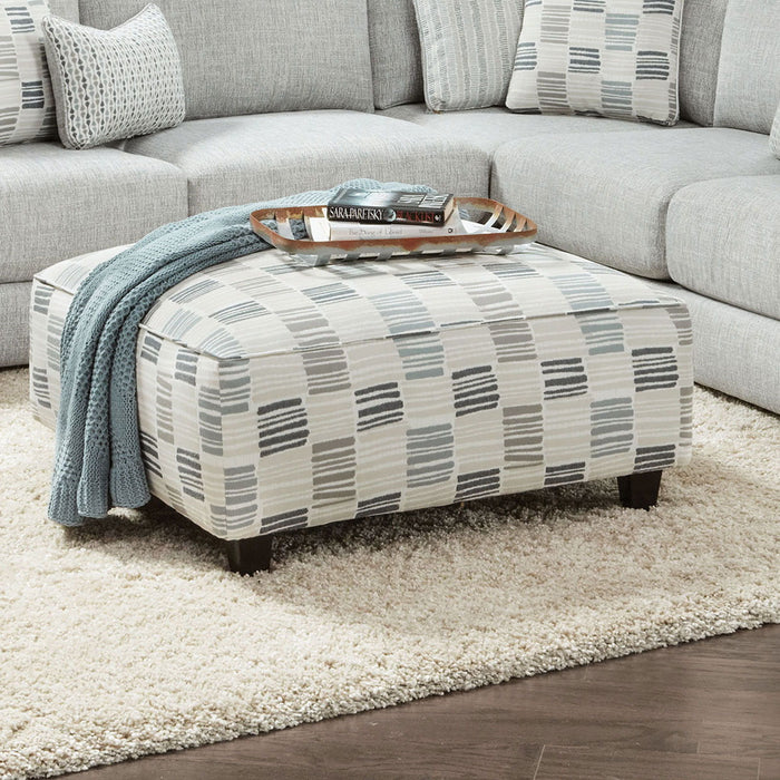 Pelham - Ottoman - Stripe Multi