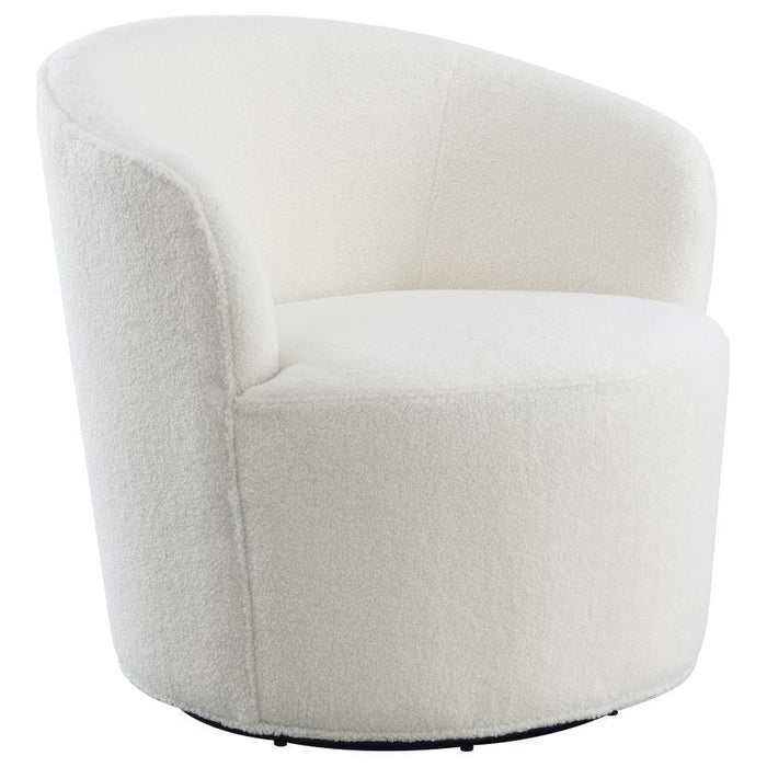 Joyce - Sloped Arms Swivel Chair