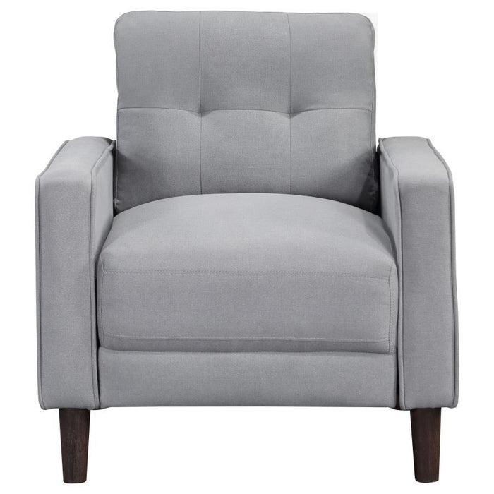 Bowen - Upholstered Track Arms Tufted Chair