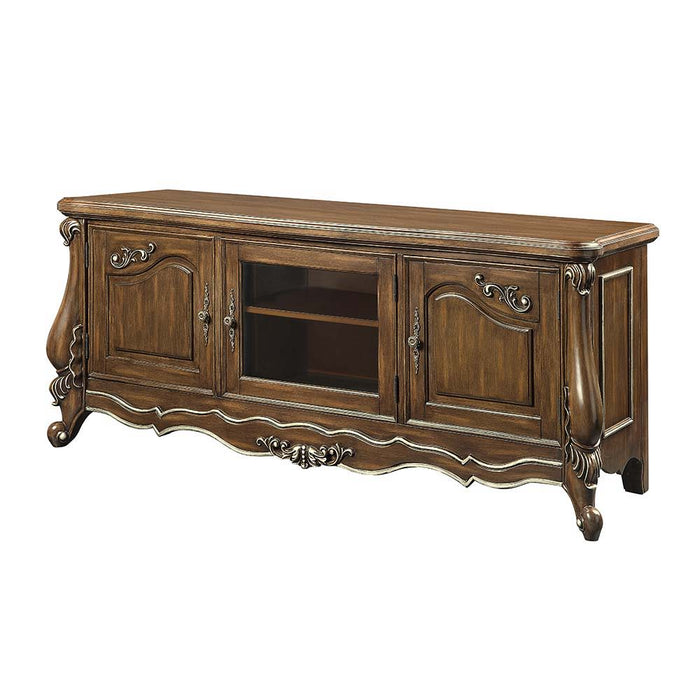 Latisha - TV Stand - Antique Oak Finish