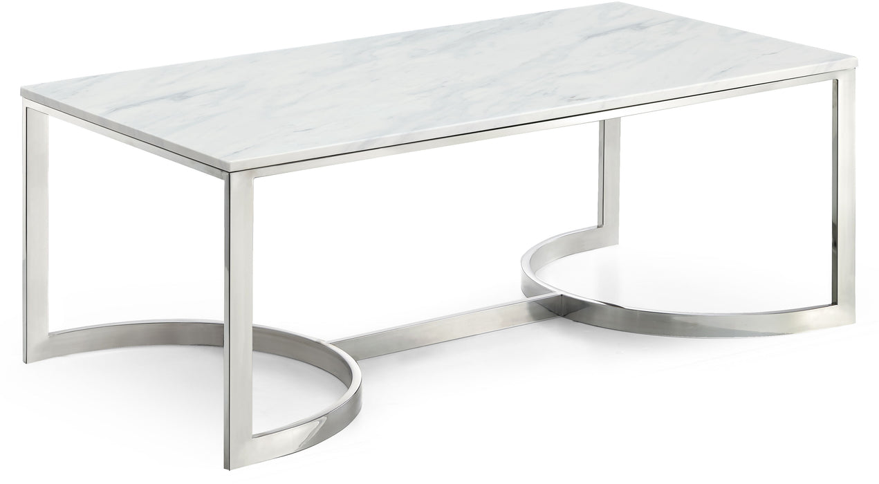 Copley - Coffee Table - Pearl Silver