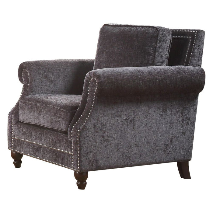 Ilex Chair - Gray Chenille