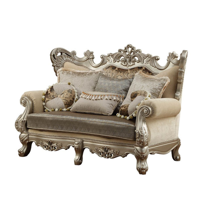 Ranita - Loveseat - Fabric & Champagne