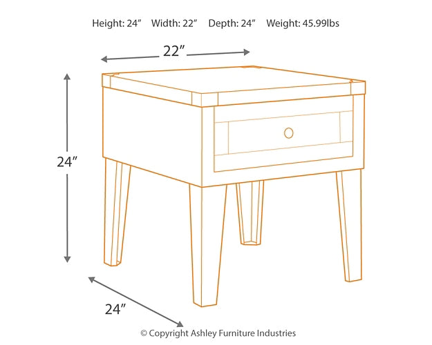 Ashley Express - Chazney Rectangular End Table