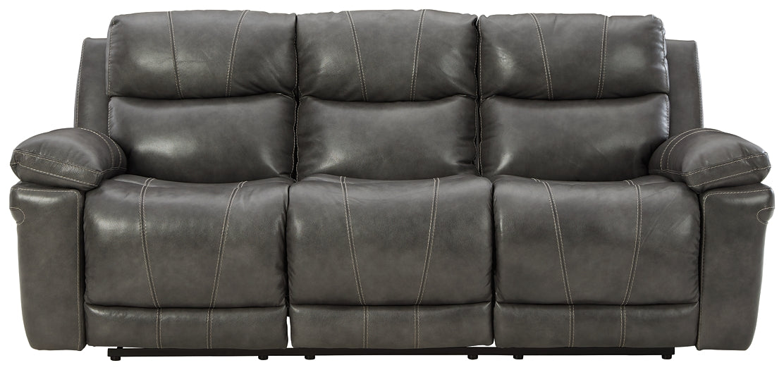 Edmar PWR REC Sofa with ADJ Headrest