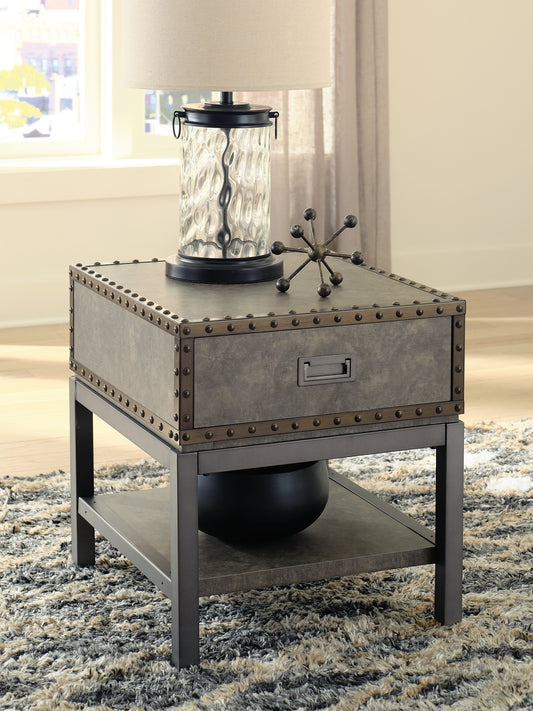 Ashley Express - Derrylin Rectangular End Table