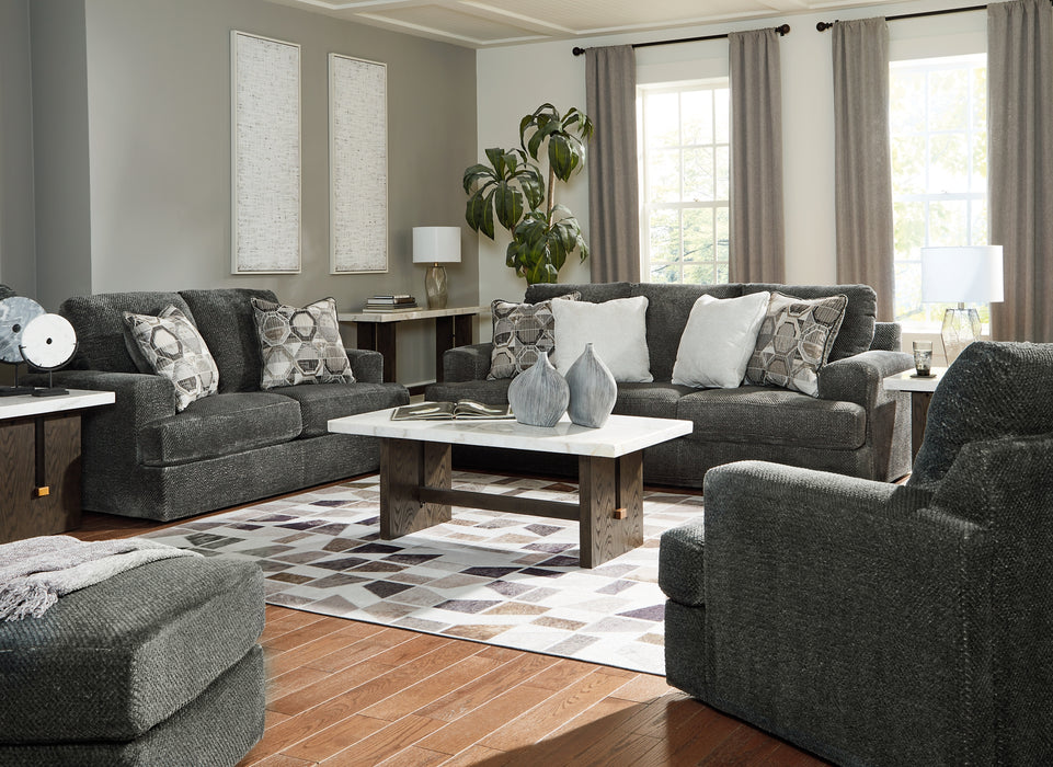 Karinne Sofa, Loveseat, Chair and Ottoman